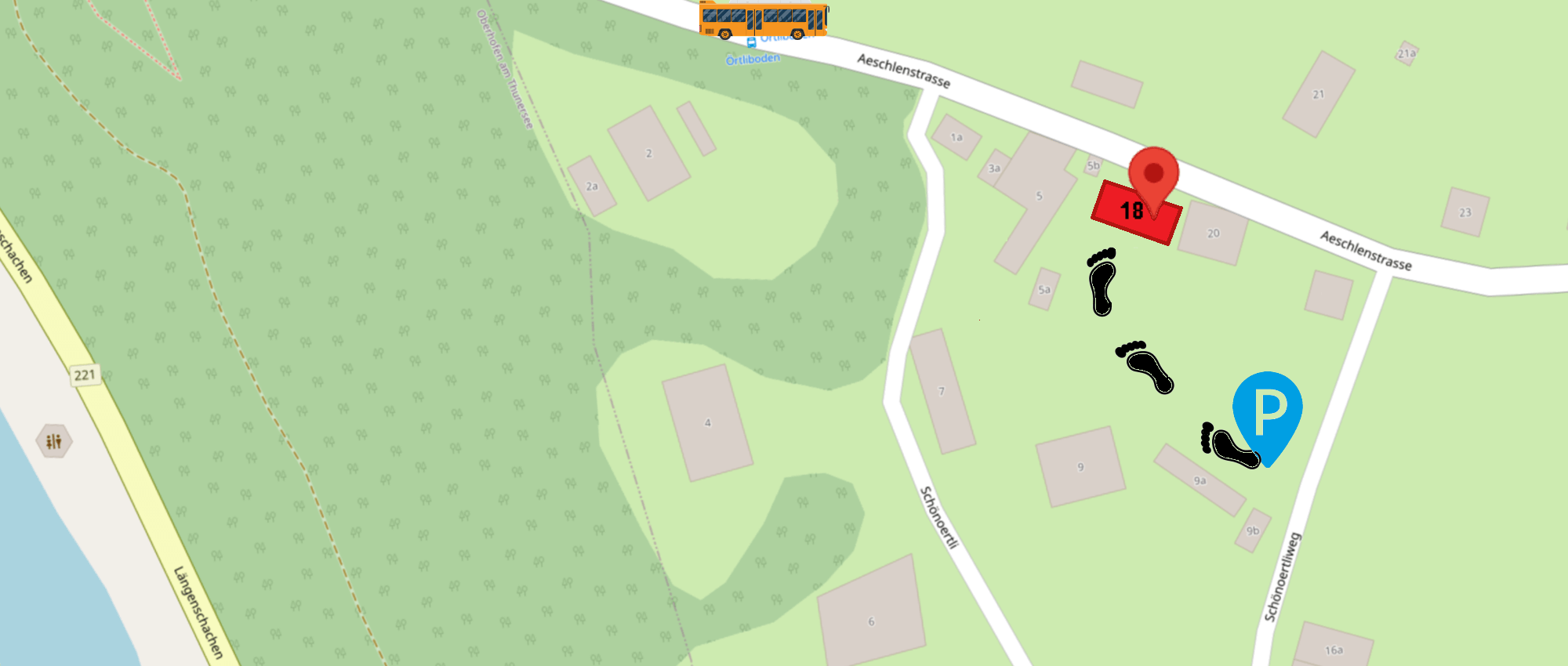 Map nearby
